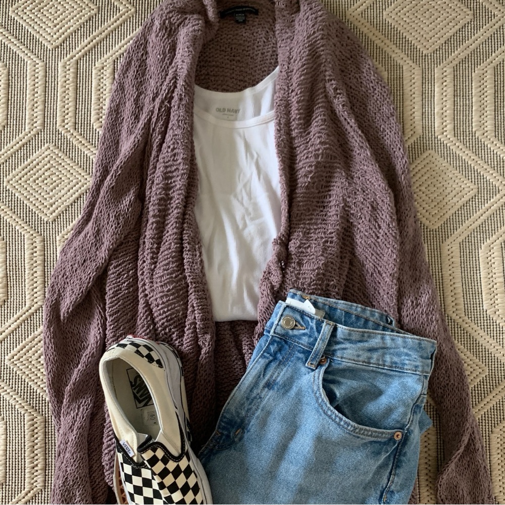 American Eagle Fringe Cardigan